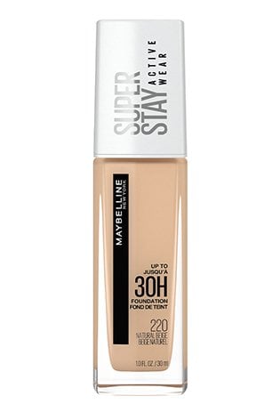 Maybelline 24 H Super Stay Foundation � 220 Natural Beige|30 ml|MRP 750