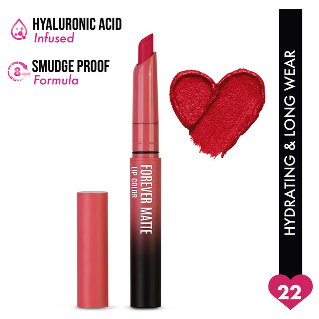 Insight Forever Matte Lip Color � 22 Racing Red|2 gms|MRP 220