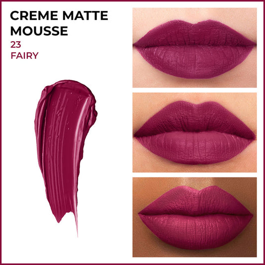 Insight Cr�me Matte Mousse Lipstick � 23 Fairy|6.5 gms|MRP 170