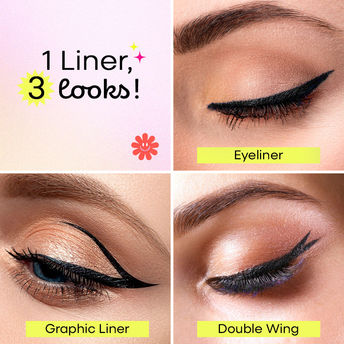 Nykaa Black Magic Liquid Eyeliner - Super Black 01|5 ml|MRP 325