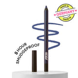 Nykaa Glamoreyes Waterproof & Smudgeproof Shimmer Eye Pencil- 05 Azure Charm (Dark Blue)|1.2 gms|MRP 549