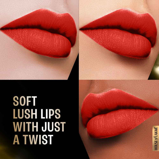 Lakmï¿½ Forever Matte Lipstick ï¿½ Red Rose|4.5 gms|MRP 349