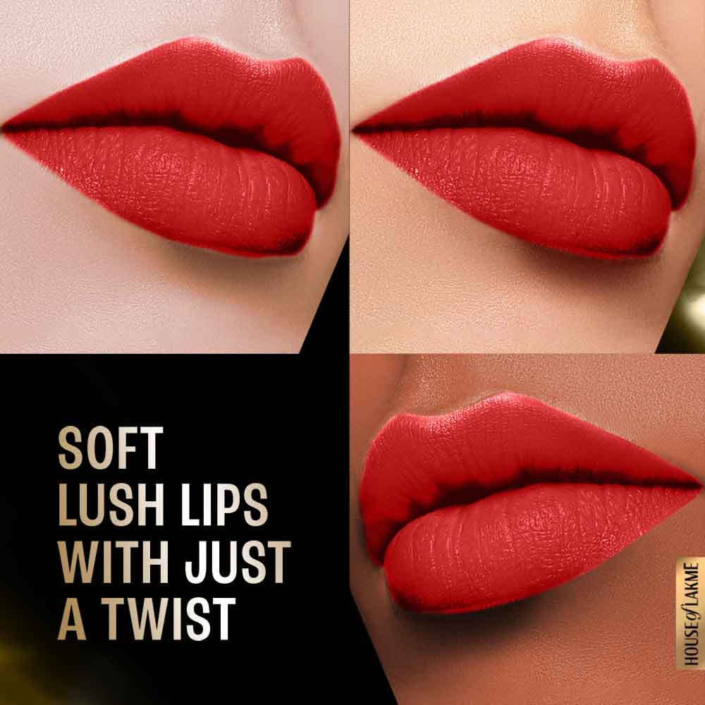 Lakmï¿½ Forever Matte Lipstick ï¿½ Red Blaze|4.5 gms|MRP 349