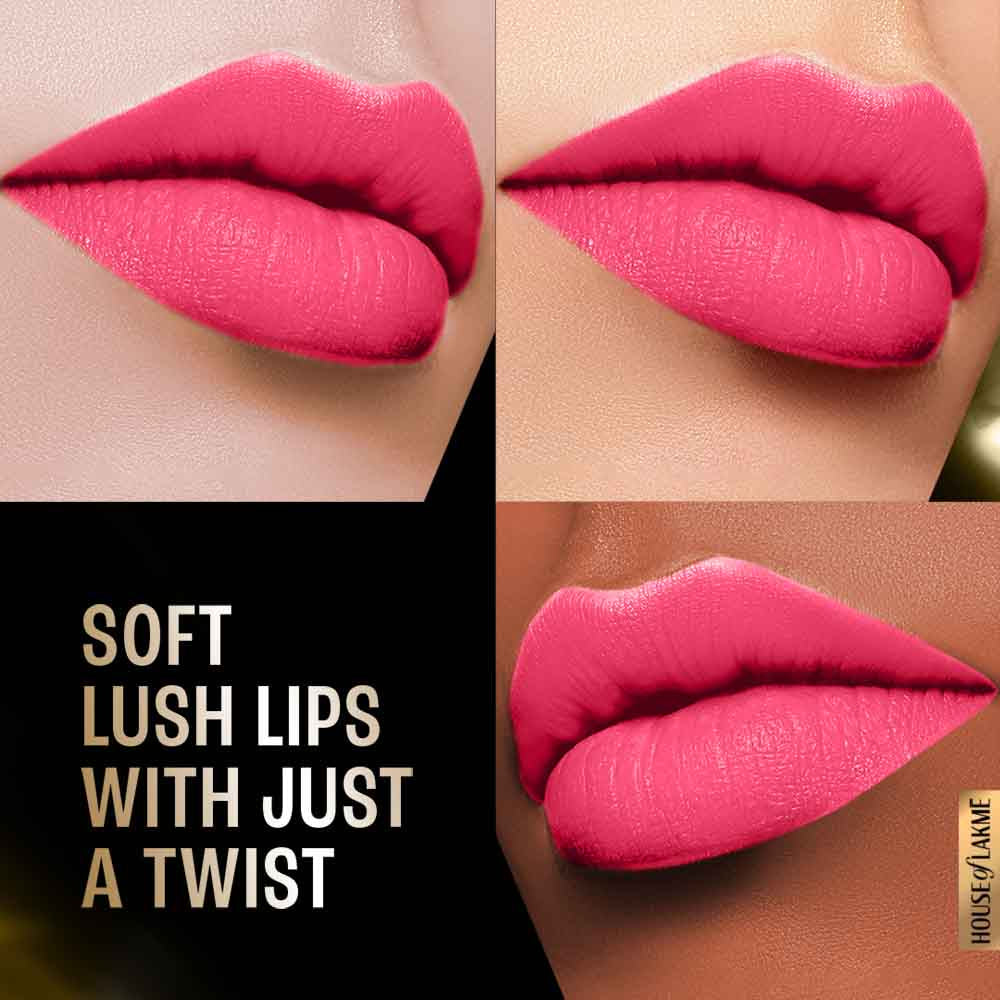 Lakmï¿½ Forever Matte Lipstick ï¿½ Pink Prom|4.5 gms|MRP 349