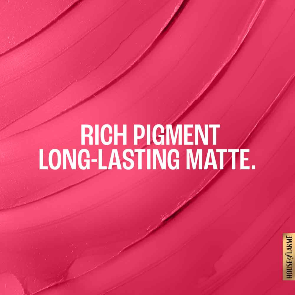 Lakmï¿½ Forever Matte Lipstick ï¿½ Pink Prom|4.5 gms|MRP 349