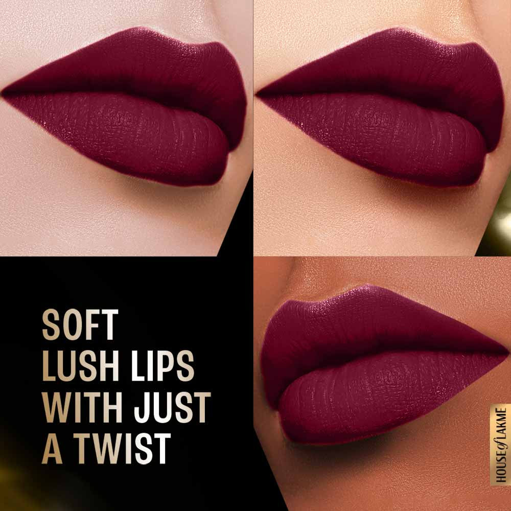 Lakmï¿½ Forever Matte Lipstick ï¿½ Plum Obsession|4.5 gms|MRP 349