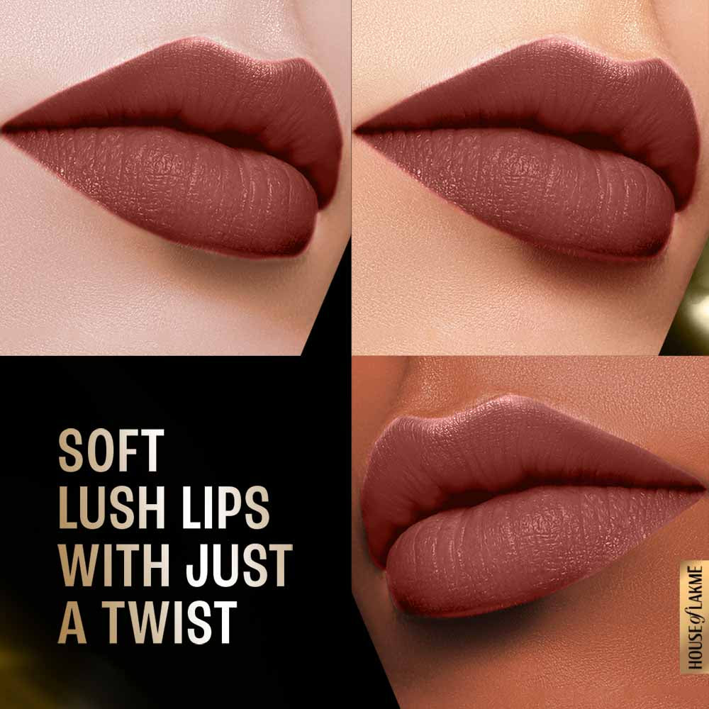 Lakmï¿½ Forever Matte Lipstick ï¿½ Nude Toast|4.5 gms|MRP 349