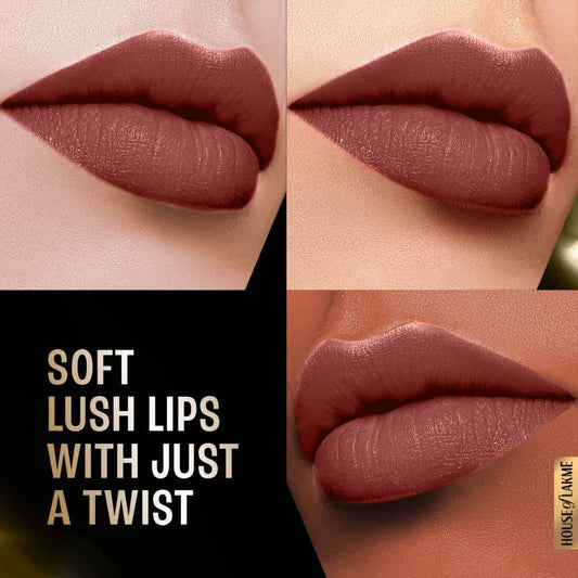 Lakmï¿½ Forever Matte Lipstick ï¿½ Nude Toast|4.5 gms|MRP 349
