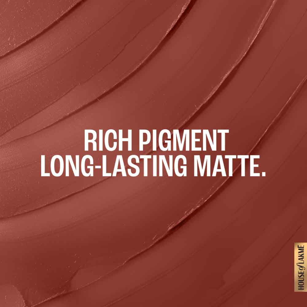 Lakmï¿½ Forever Matte Lipstick ï¿½ Brown Sugar|4.5 gms|MRP 349