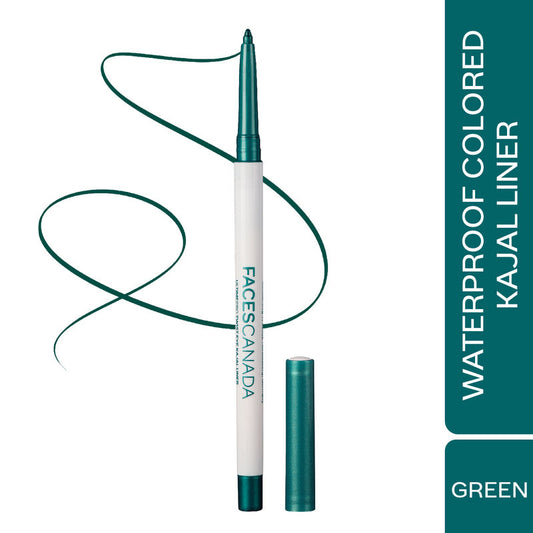 Faces Canada UltimePro Twist Eye Kajal Liner - Green 06|0.35 gms|MRP 599