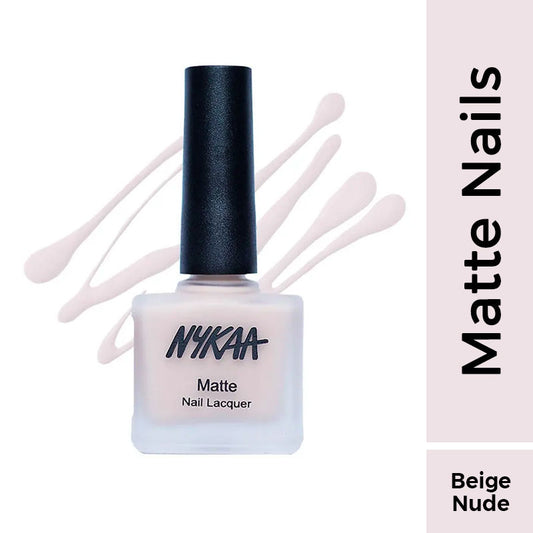 Nykaa Matte Nail Lacquer - Almond Crumble 10|9 ml|MRP 229