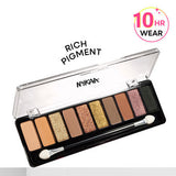 Nykaa Eyes On Me! 10-in-1 Eyeshadow Palette - Smokey at 8!|12 gms|MRP 699