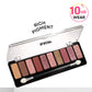 Nykaa Eyes On Me! 10-in-1 Eyeshadow Palette - Sundowner Stunner|12 gms|MRP 699