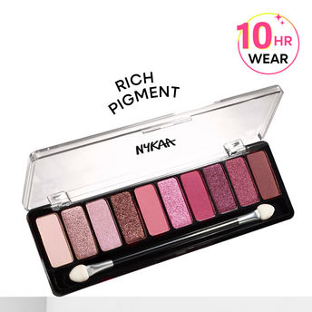 Nykaa Eyes On Me! 10-in-1 Eyeshadow Palette - Daydreaming|12 gms|MRP 699