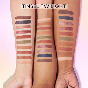 Nykaa Eyes On Me! 10-in-1 Eyeshadow Palette - Tinsel Twilight|12 gms|MRP 699
