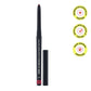 Nykaa GLAMOReyes Waterproof & Smudgeproof Colored Kajal Eyeliner Eye Pencil - Ruby|0.3 gms|MRP 299