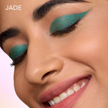 Nykaa GLAMOReyes Waterproof & Smudgeproof Colored Kajal Eyeliner Eye Pencil - Jade (Dark Green)|0.3 gms|MRP 299