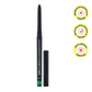 Nykaa GLAMOReyes Waterproof & Smudgeproof Colored Kajal Eyeliner Eye Pencil - Jade (Dark Green)|0.3 gms|MRP 299