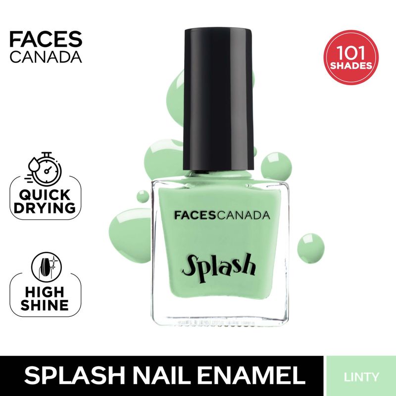 Faces Canada Splash Nail Enamel � 45 Linty|8 ml|MRP 129