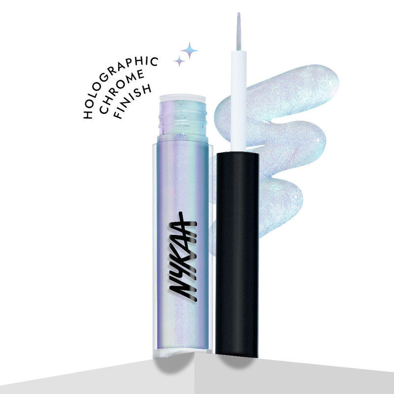 Nykaa Stardust Dual Chrome Eyeliner with Holographic Finish - Avatar|1.6 ml|MRP 449