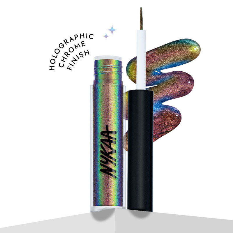 Nykaa Stardust Dual Chrome Eyeliner with Holographic Finish - URL/IRL|1.6 ml|MRP 449