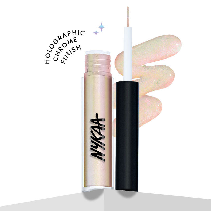 Nykaa Stardust Dual Chrome Eyeliner with Holographic Finish - I'm Glitching|1.6 ml|MRP 449