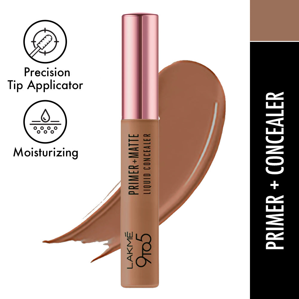 Lakmï¿½ 9 to 5 Powerplay Priming Concealer ï¿½  Walnut 38|5.4 ml|MRP 625