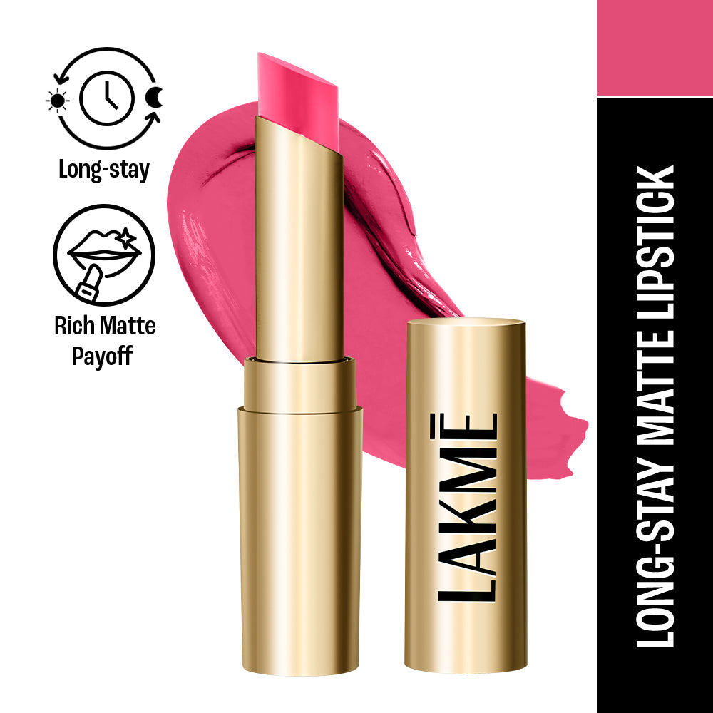 Lakmï¿½ Unreal 3D Slim Bullet Lipstick ï¿½ Pink Buzz|3.6 gms|MRP 899