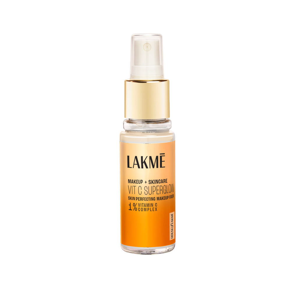 Lakme Vitamin C Superglow Lightweight Skin Perfecting Makeup Fixer|60 ml|MRP 325