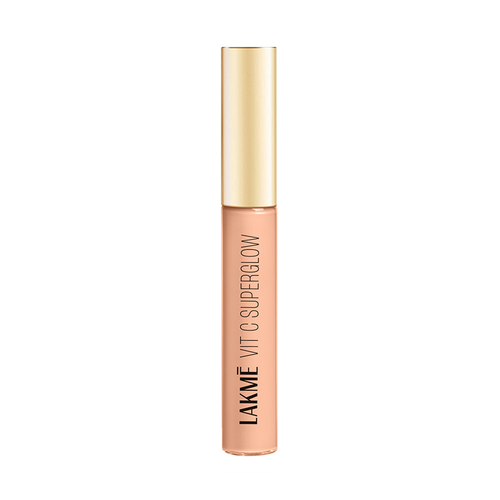 Lakme Superglow Brightening Liquid Concealer with 1% Vitamin C ï¿½ Ivory|5.4 ml|MRP 300