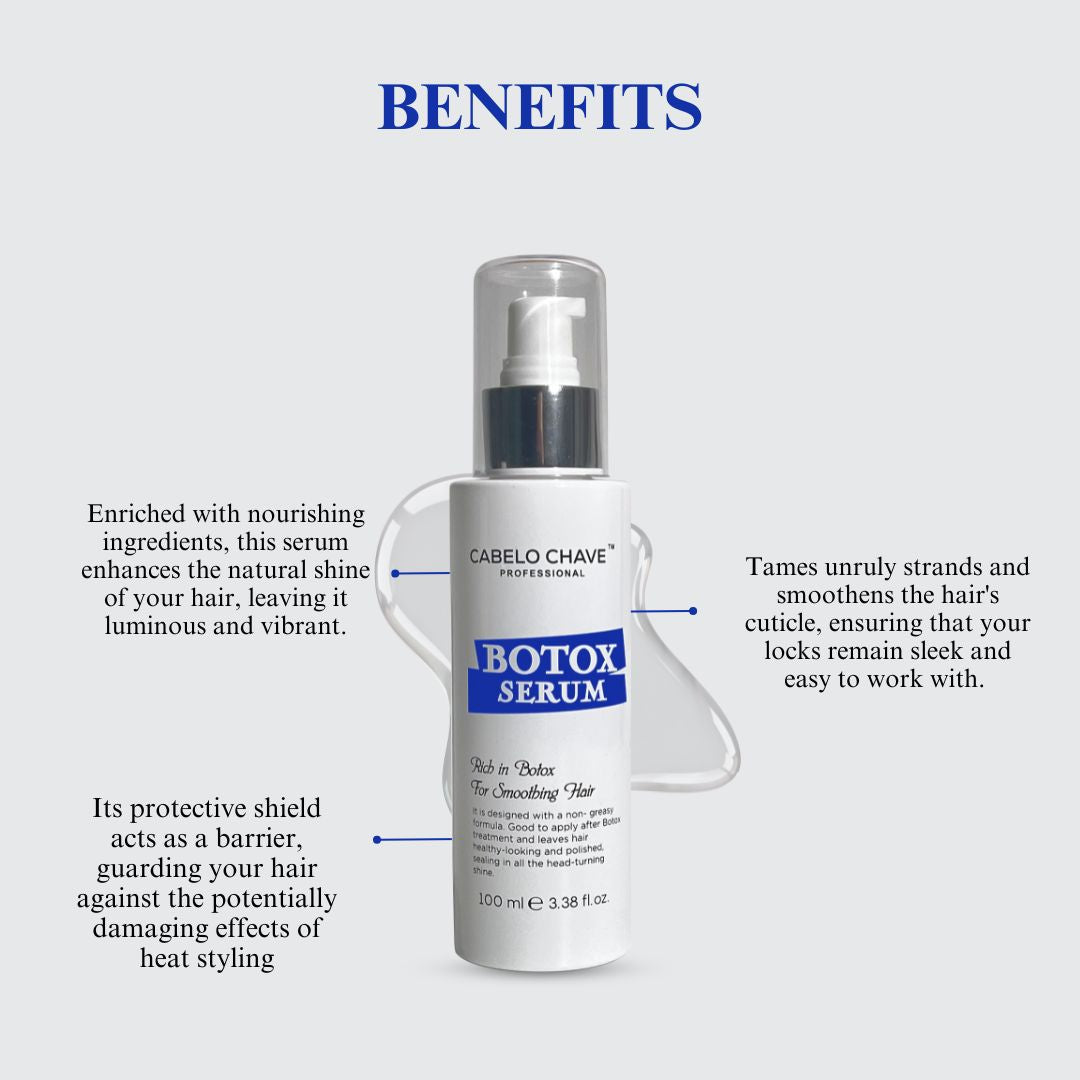 Cabelo Chave Botox Serum For Frizzy Hair 50ml