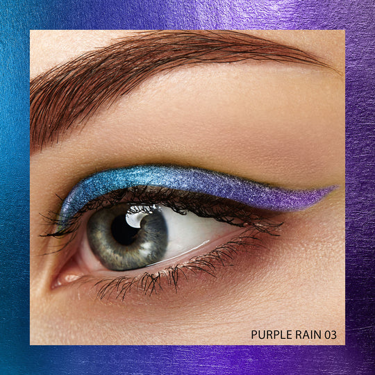 Faces Canada Magneteyes Pro Holographic Eyeliner - Purple Rain 03|0.25 gms|MRP 699