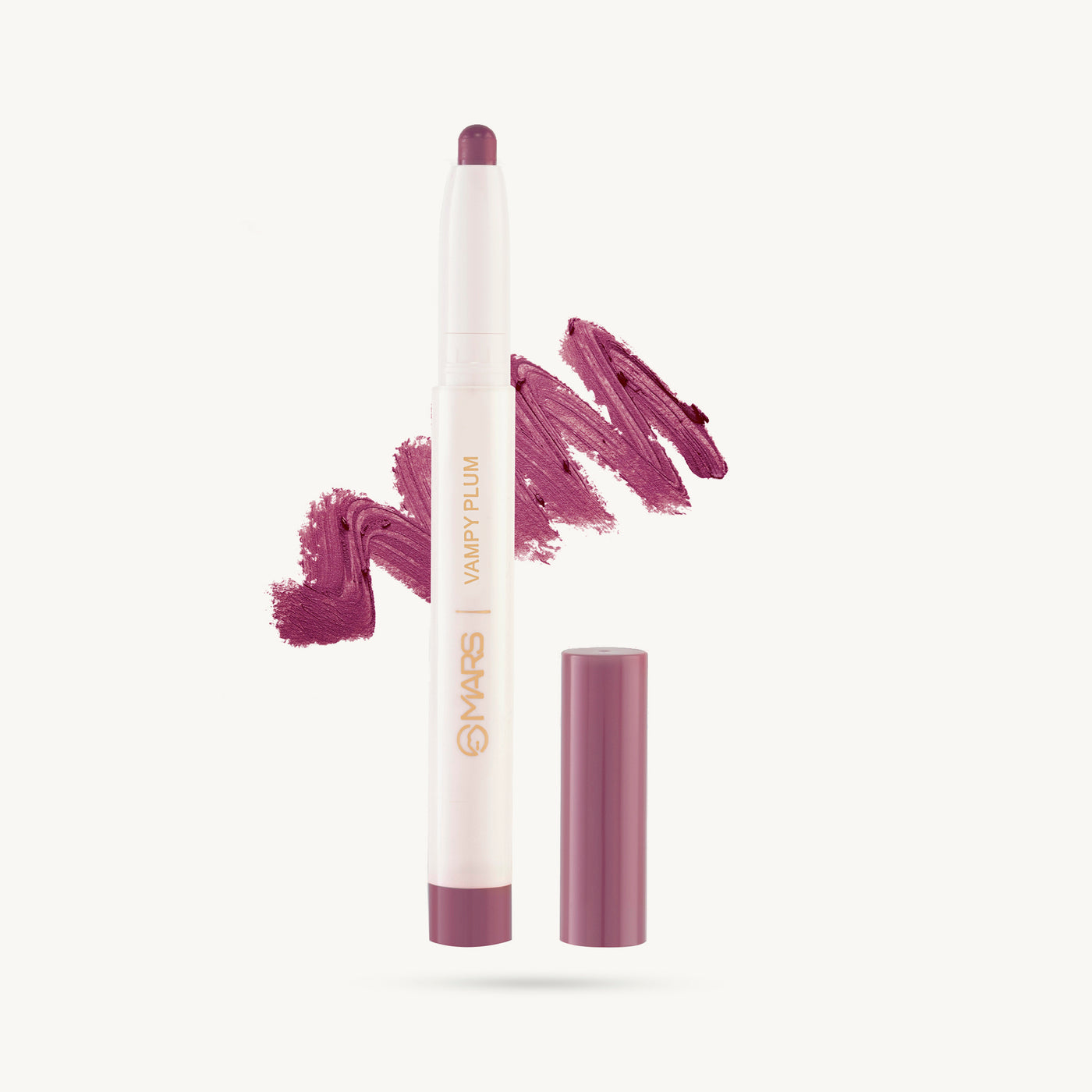 Mars Retractable Lip Crayon | Poppins 08 Vampy Plum|1.3 gms|MRP 299