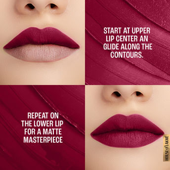 Lakmï¿½ 9to5 Powerplay Priming Matte Lipstick ï¿½ Deep Wine|3.6 gms|MRP 650