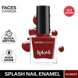Faces Canada Splash Nail Enamel � 115 Scarlet|8 ml|MRP 129