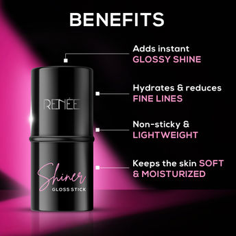 Renee Shiner Gloss Stick|5 gms|MRP 399