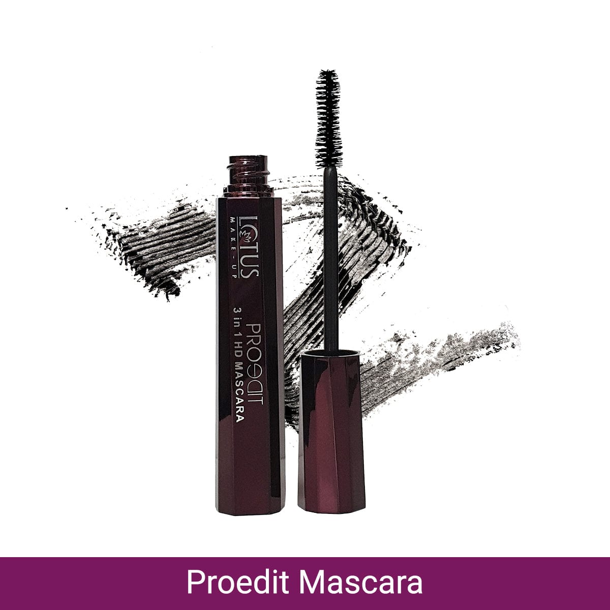 Lotus Herbals Proedit HD Mascara, mascara, volumizing and lengthening texture