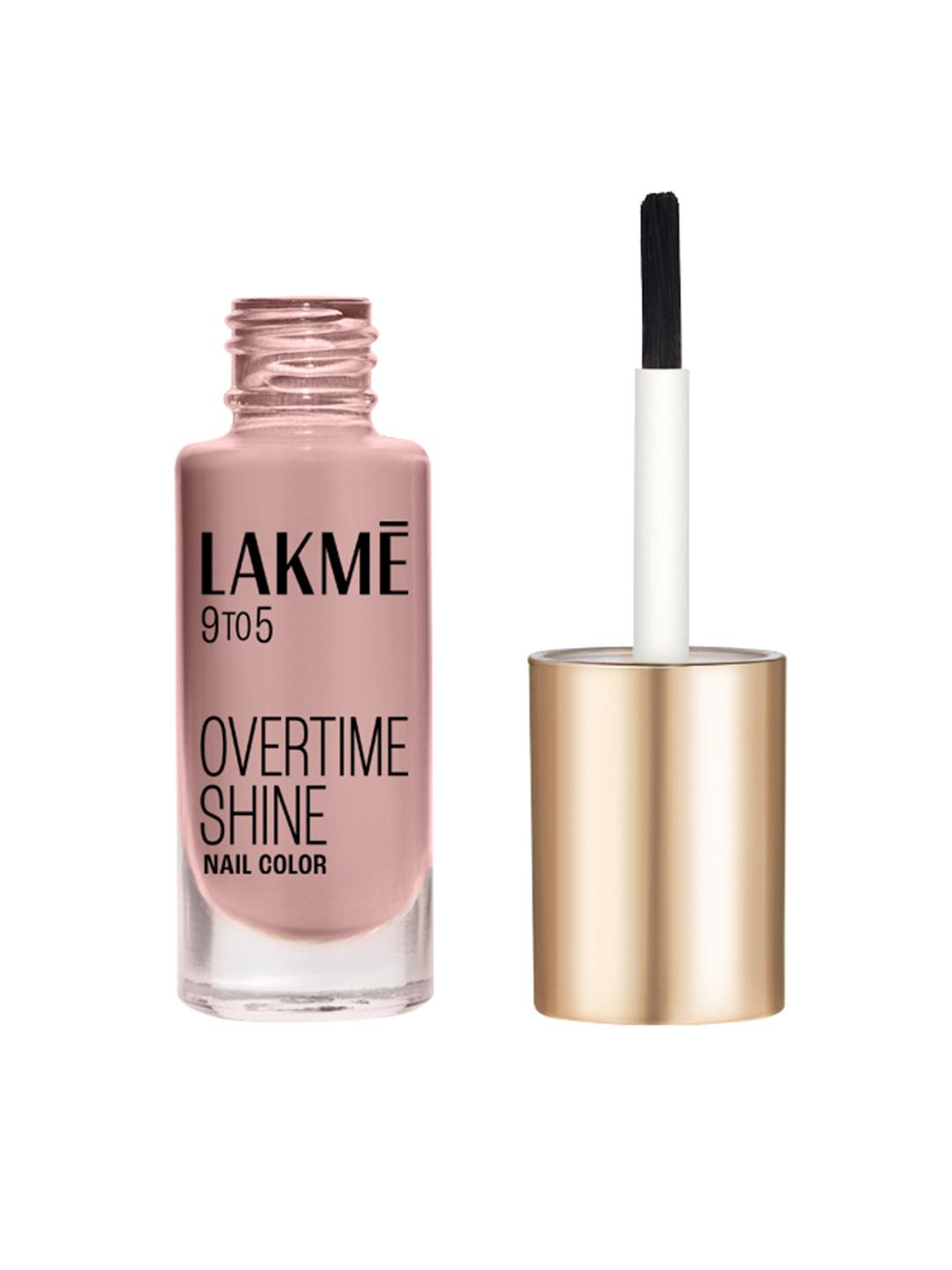 Lakme 9 to 5 Primer + Gloss Nail Color ï¿½ Apple Blossom|6 ml|MRP 260