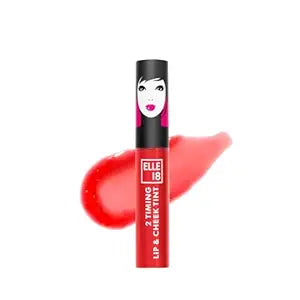 Lakm? Elle 18 2 Timing Lip & Cheek Tint - Tropicana|4 ml|MRP 150