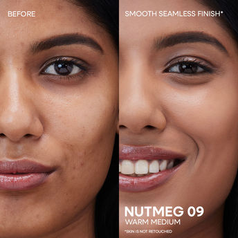 Nykaa All Day Matte Long Wear Liquid Foundation for Normal To Combination Skin - Nutmeg 09|30 ml|MRP 649