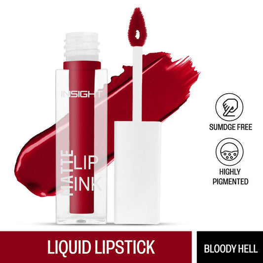 Insight Matte Lip Ink 02 Bloody Hell|4 gms|MRP 155