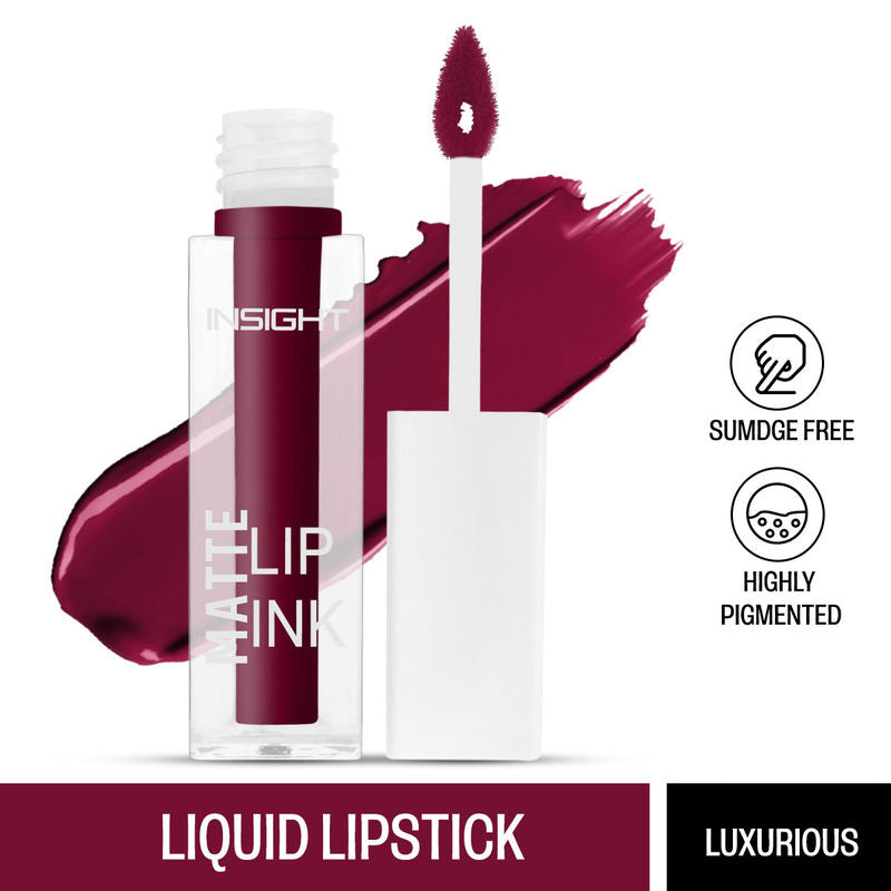 Insight Matte Lip Ink 07 Luxurious|4 gms|MRP 155