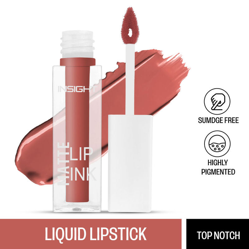 Insight Matte Lip Ink 10 Top Notch|4 gms|MRP 155