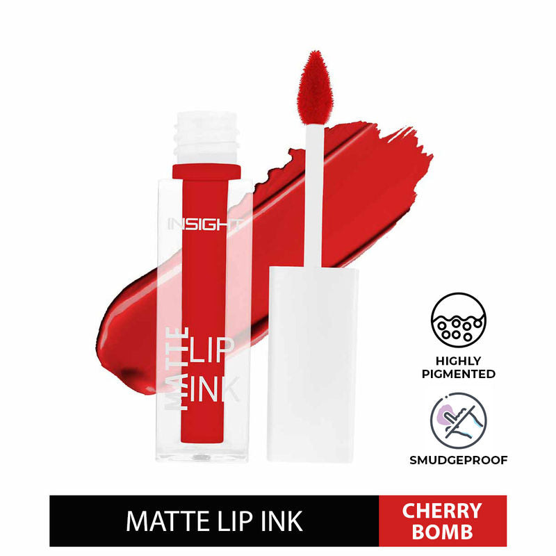 Insight Matte Lip Ink 15 Cherry Bomb|4 gms|MRP 155