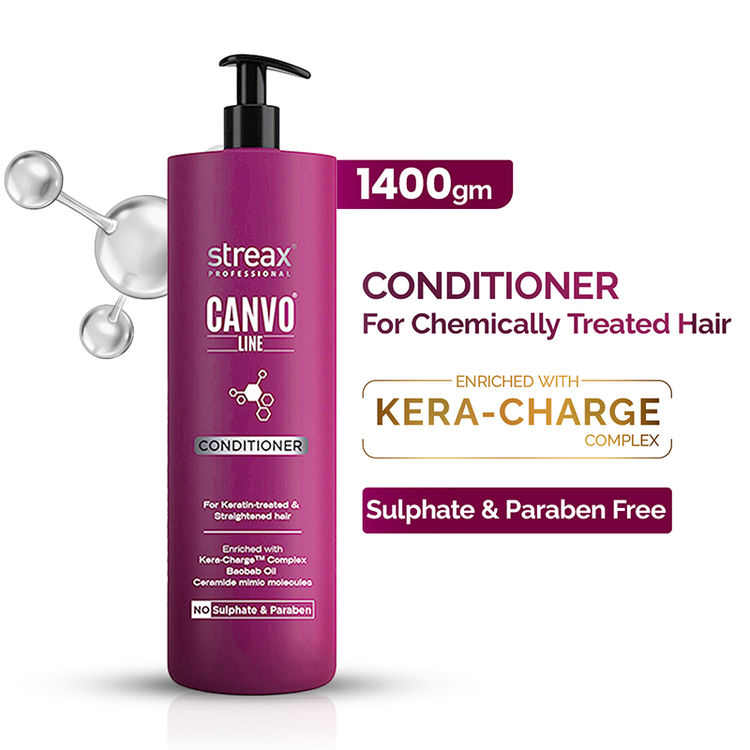 Streax Professional Unscented Canvoline Conditioner|1500 ml|MRP 1499