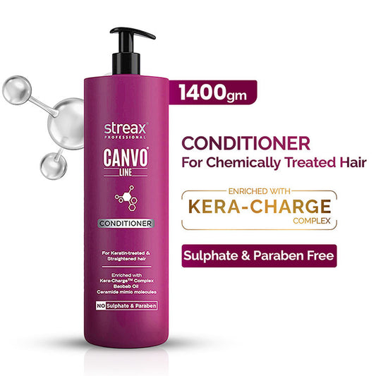 Streax Professional Unscented Canvoline Conditioner|1500 ml|MRP 1499