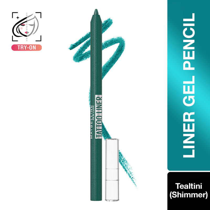 Maybelline New York Tattoo Liner Gel Pencil � Tealtini|1.2 gms|MRP 499