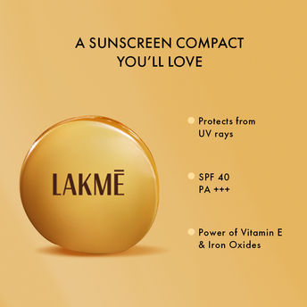 Lakm? Sun Expert Ultra Matte SPF 40 Compact|7 gms|MRP 349