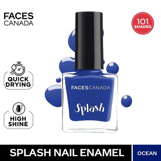 Faces Canada Splash Nail Enamel � 150 Ocean|8 ml|MRP 129