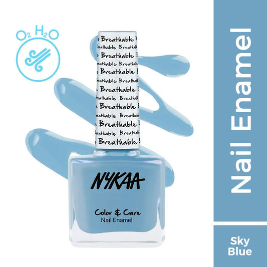 Nykaa Breathable Nail Enamel - Sea Breeze - 328|9 ml|MRP 229